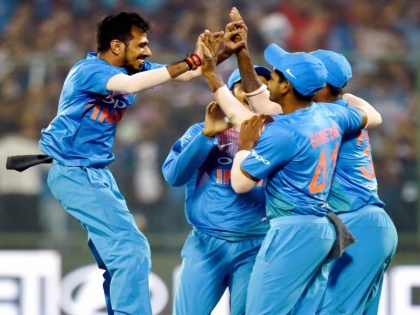 India beat New Zealand by 53 runs, New Zealand win first | भारतानं 53 धावांनी न्यूझीलंडवर पहिल्यांदाच केली मात, नेहराला विजयी निरोप