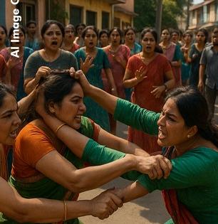 माझ्या नवऱ्याला 'इंस्टा'वर फॉलो का केलंस? असं म्हणत महिलांनी धरल्या एकमेकींच्या झिंज्या, केली हाणामारी 