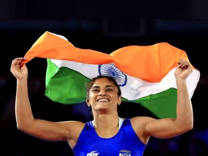    Indian women's wrestler Vinesh Phogat has withdrawn from the upcoming Asian Games 2023 due to injury  | मोठी बातमी! "भारतासाठी सुवर्ण पदक जिंकायचं होतं पण...", विनेशची आशियाई स्पर्धेतून माघार