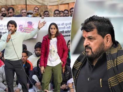 indian Wrestlers protesting in Delhi againstWFI President Brijbhushan Singh, including 7 wrestlers including Bajrang Punia, Sakshi Malik and Vinesh Phogat, FIR will be filed against Brijbhushan Singh, says delhi police | आंदोलक पैलवानांनी निम्मी कुस्ती जिंकली; ब्रिजभूषण सिंह यांच्याविरूद्ध FIR दाखल होणार