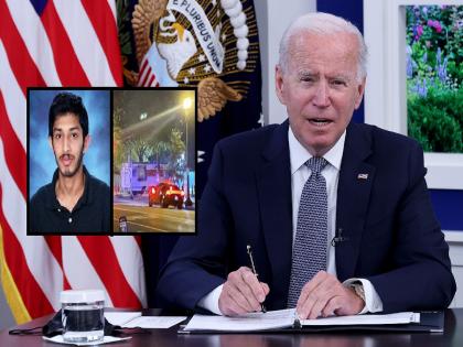 America white house indian-origin-19-year-old-teen-arrested-in-us-crashes-truck-on-white-house-barriers | 'जो बायडेन यांना मारायचंय...', भारतीय वंशाच्या तरुणाने White House वर ट्रक चढवला