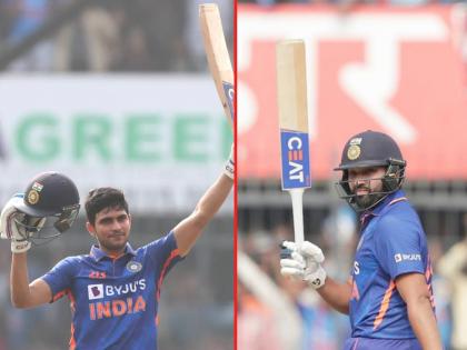 IND vs NZ, 3rd ODI Live : Rohit Sharma (101) & Shubman Gill ( 112) registered record breaking 212 runs partenership, India need to defend 385 to become the new No.1 Ranked ODI team. | IND vs NZ, 3rd ODI Live : रोहित शर्मा, शुभमन गिल यांनी न्यूझीलंडचा 'बँड' वाजवला; हार्दिकनेही बेक्कार चोपला, भारताने डोंगर उभा केला