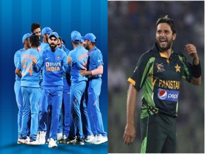 Shahid Afridi Gives A New Challenge To Team India | पाकिस्तानमध्ये येऊन खेळा, शाहिद आफ्रिदीचं टीम इंडियाला चॅलेंज!