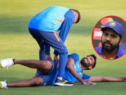 IND vs AUS Test Series : ‘Hoping he plays last two Tests', Rohit Sharma DOUBTFUL about Jasprit Bumrah’s COMEBACK against Australia | IND vs AUS Test Series : जसप्रीत बुमराह ऑस्ट्रेलियाविरुद्धच्या कसोटी मालिकेलाही मुकणार? रोहित शर्माच्या वक्तव्यातून संकेत 