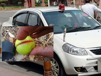 Cut lemon thrown in municipal commissioner's car, case went to police station, then... | पालिका आयुक्तांच्या कारमध्ये फेकलं कापलेलं लिंबू, पोलीस ठाण्यापर्यंत गेलं प्रकरण, मग...