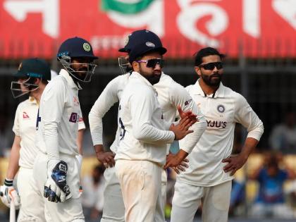 India vs aus 3rd test live scorecard Indore : Australia 156/4 on Day 1 Stumps with the lead of 47. A great day for bowlers, 14 wickets picked by bowlers.  | Ind vs Aus 3rd test live : तेल ही गेलं अन् तूपही! रोहित शर्माने 'चुकां'च्या बाबतीत ऑसींनाही टाकले मागे; दिवसाला १४ विकेट्स पडल्या