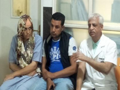 The brain was in the ear: a successful operation in a woman on the Egyptian woman | मेंदू-कानाच्यामध्ये होती गाठ : इजिप्तच्या महिलेवर नाशकात यशस्वी शस्त्रक्रिया