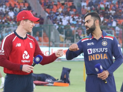 IND vs ENG, 3rd Test : Man threatens to immolate self if T20 matches continue amid Covid surge, probe initiated | IND vs ENG, 3rd Test : भारत-इंग्लंड सामने थांबवा, अन्यथा आत्महत्या करीन; नरेंद्र मोदी स्टेडियमच्या सुरक्षा अधिकाऱ्याला आला फोन अन्...