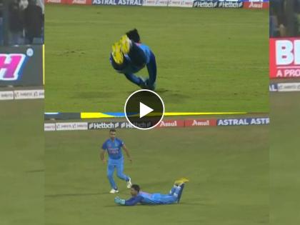 IND vs SL 1st T20I Live Updates : Brilliant catch by Ishan Kishan & fantastic bowling by Umran Malik, send back Charith Asalanka, Video  | IND vs SL 1st T20I Live Updates : इशान किशनने कसला अविश्वसनीय कॅच घेतला; वानखेडे स्टेडियमवर त्याच्या नावाचा जय जयकार झाला, Video 