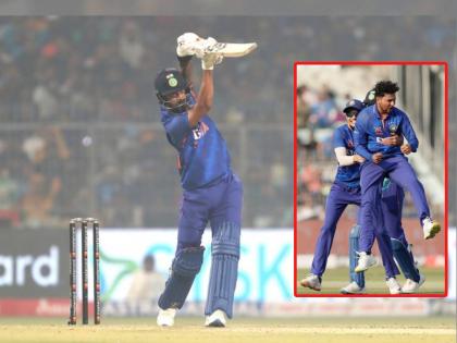 IND vs SL, 2nd ODI Live: Calm & composed fifty from KL Rahul, Kuldeep Yadav & Mohammed Siraj took 3 wickets each; India won by 4 wickets and 2-0 lead in series   | IND vs SL, 2nd ODI Live: KL Rahulच्या संयमी खेळीला सलाम, कुलदीप, सिराजची कमाल; भारताने जिंकली मालिका 