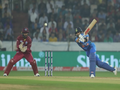 India vs West Indies : Team India record; this is a highest targets chased down by India in T20I | India vs West Indies : विराट कोहलीची लै भारी खेळी; टीम इंडियानं मोडला दहा वर्षांपूर्वीचा विक्रम  