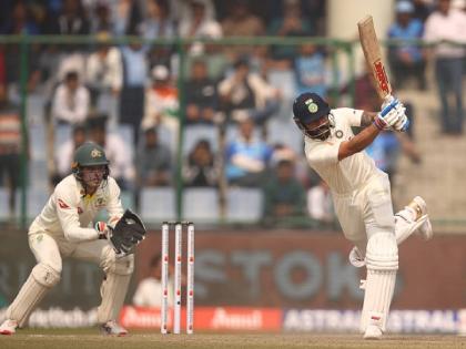 India vs aus 2nd test live scorecard Delhi : Virat Kohli becomes the fastest to complete 25,000 runs in International cricket, breaks Sachin Tendulkar's record | Ind vs Aus 2nd test live : World Record! विराट कोहलीचा मोठा पराक्रम, सचिन तेंडुलकरचा मोडला विक्रम; रिकी पाँटिंगलाही टाकले मागे