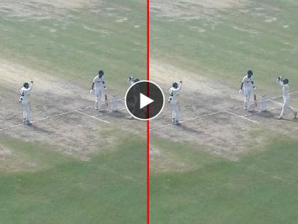 India vs aus 2nd test live scorecard Delhi : Unfortunate for KL Rahul, It rebounds up off Handscomb's thigh pad at short leg. Carey snaffles it, India 14/1 in Day 3 Lunch Video  | Ind vs Aus 2nd test live : दुर्दैवं म्हणावं तर याला! KL Rahul विचित्र पद्धतीने झाला बाद, रोहित शर्माही दिसला नाराज, Video 