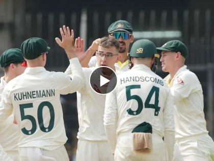 India vs aus 3rd test live scorecard Indore : Jaddu survives a review then he's dismissed the very next ball, Tod Murphy goes bang to get Virat Kohli out for 22, India 82/7 (24.5 ov) | Ind vs Aus 3rd test live : दैव देते आणि कर्म नेते! रवींद्र जडेजानेही केली चूक, भारताचे ७ फलंदाज ८२ धावांत तंबूत, Video 