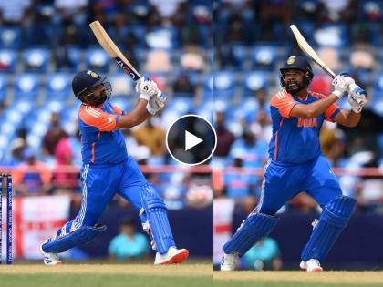 T20 World Cup 2024 IND vs AUS Live Marathi : ROHIT SHARMA smashed 92 runs in 41 balls with 7 fours and 8 sixes, registered many record, Video | १५ चेंडूंत ७६ धावा! Rohit Sharma चा जलवा, ट्वेंटी-२० वर्ल्ड कपमध्ये मोडले अनेक विक्रम 