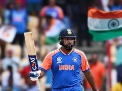 T20 World Cup 2024 IND vs AUS Live Marathi : Rohit Sharma's 92 is the 2nd highest score for India in T20WC,INDIA POSTED 205 FOR 5 FROM 20 OVERS AGAINST AUSTRALIA | Rohit Sharma ने ऑस्ट्रेलियावर सर्व राग काढला! वादळी ९२ धावा करून संघाला दोनशेपार नेले