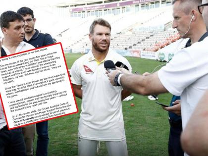 My Family is more important to me than cricket; David Warner narrates story of harassment by Cricket Australia on himself and family, gives up on dream of captaining Australia again | क्रिकेटपेक्षा माझ्यासाठी कुटूंब महत्त्वाचे आहे! डेव्हिड वॉर्नरने मिळणाऱ्या कर्णधारपदाला मारली लाथ, केले गंभीर आरोप