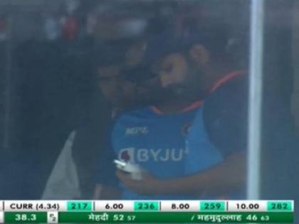 IND vs BAN 2nd ODI Live : Rohit Sharma has his thumb taped heavily. Highly likely we won't see him bat in this match or maybe in the series, Deepak Chahar has broken down it seems again  | IND vs BAN 2nd ODI Live : रोहित शर्मा बोटाला पट्टी बांधून हॉस्पिटलमधून परतला, तोपर्यंत भारताचा आणखी एक गोलंदाज जखमी झाला