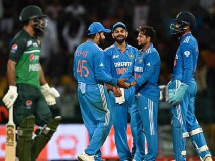 India's outstanding performance in the Asia Cup has propelled them to the second spot in the ICC ODI rankings, Pakistan tumble down   | पाकिस्तानची लाज गेली अन्...! टीम इंडियाकडून आणखी एक दणका, ICCकडून बातमी ब्रेक