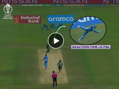 ICC ODI World Cup 2023 IND vs BAN Live : KL Rahul turns into Superman! take brillient catch & the reaction time was just 0.78s, Video  | ०.७८ सेकंद...! KL Rahul ने घेतला अफलातून झेल, मोहम्मद सिराजचा विकेटचा दुष्काळ संपला, Video 