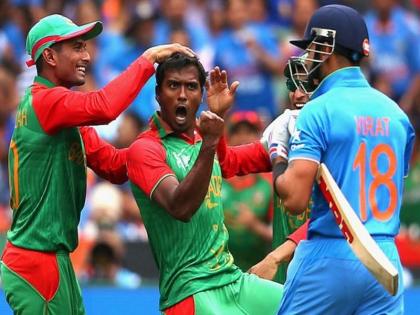 'No sledging with Virat Kohli, because...'; Bangladesh players reveal before the match | 'विराट कोहलीसोबत स्लेजिंग नको, कारण...'; सामन्याआधी बांगलादेशच्या खेळाडूचा खुलासा