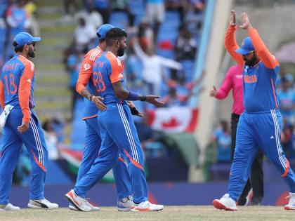 T20 World Cup 2024 IND vs BAN Live Marathi : Team India reach in the semi-finals, beat Bangladesh in the second match of the Super 8 | IND vs BAN Live : टीम इंडिया उपांत्य फेरीत! Super 8 मध्ये दुसऱ्या लढतीत बांगलादेशवर विजय