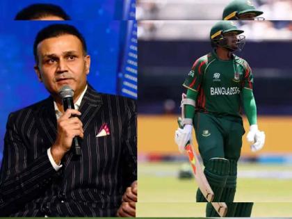 ‘Play according to your standards’, Virender Sehwag Slams Shakib Al Hasan for Poor Show in T20 World Cup 2024 | तुला लाज वाटायला हवी! वीरेंद्र सेहवाग बांगलादेशच्या शाकिबवर संतापला, नको ते बोलला 