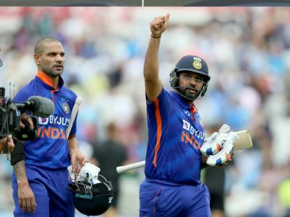 IND vs ENG 1st ODI : Rohit Sharma scored Most ODI runs by a Visiting batman on ENG Soil and Most fifty-plus score by a visiting batsman on ENG Soil | Rohit Sharma, IND vs ENG : रोहित शर्माने पहिल्या वन डेत दोन मोठे विक्रम मोडले, जे कुणाला माहीत नाहीत; राहुल द्रविडलाही टाकले मागे