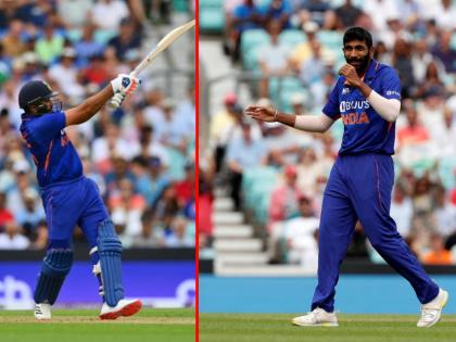 IND vs ENG 1st ODI Live Updates : India (114/0) beat England (110) by 10 wickets in London, take 1-0 lead in 3-match series   | Jasprit Bumrah, IND vs ENG 1st ODI Live Updates : जसप्रीत बुमराहची कमाल, इंग्लंडची उडाली दाणादाण; रोहित-धवनने मिळवून दिला मोठा विजय