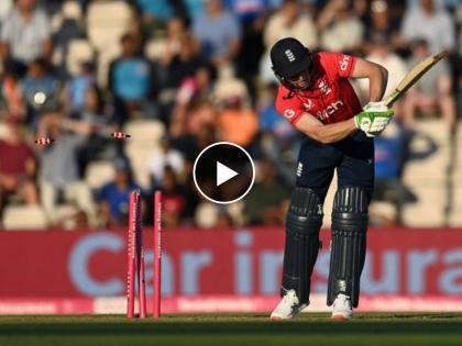 IND vs ENG 1st T20 I Live Updates : Bhuvneshwar Kumar gets the big wicket, Jos Buttler gone for duck, England 2/27,  Video | Bhuvneshwar Kumar, IND vs ENG 1st T20 I Live Updates : भुवनेश्वर कुमारने पहिल्याच षटकात इंग्लंडचा कर्णधार जोस बटलरला गुंडाळले, Video 