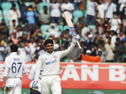 India vs England 2nd Test Live Update : Shubman Gill smashed 104 runs from 147 balls, IIndia all out on 255 runs, set  399 runs target for England | शुबमन गिलच्या शतकाने भारताला दिला आधार; इंग्लंडच्या डोक्यावरील वाढवला भार, ठेवले तगडे लक्ष्य 