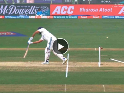 India vs England 2nd Test Live Update : Ageless James Anderson bowls Rohit Sharma with a beaut, take yashasvi jaiswal wicket, Video  | २ धावांत २ विकेट्स! ४१ वर्षीय जेम्स अँडरसनने आधी रोहितचा त्रिफळा उडवला अन् नंतर यशस्वीला... 