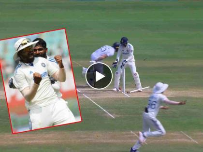 India vs England 2nd Test Live Update : A marvelous throw by Shreyas Iyer, Ben Stokes is run out, England 220/7 Video  | Video : श्रेयस अय्यरचा भन्नाट थ्रो, बेन स्टोक्सची झाली शिकार; पक्की झाली इंग्लंडची हार