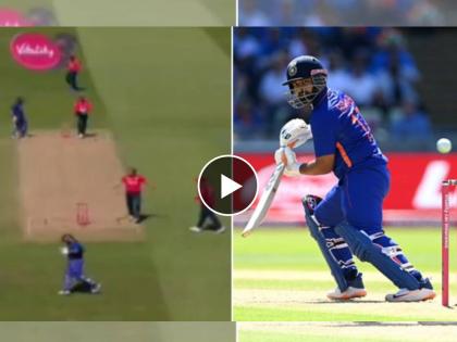 IND vs ENG 2nd T20I Live Updates : “Takkar maar du kya”, Rishabh Pant asks Rohit Sharma after England fielder blocks his way, Video  | Rishabh Pant, IND vs ENG 2nd T20I Live Updates : "याला टक्कर मारू का?"; रिषभ पंतने Live Match मध्ये इंग्लंडच्या खेळाडूला केली मारण्याची भाषा, Video