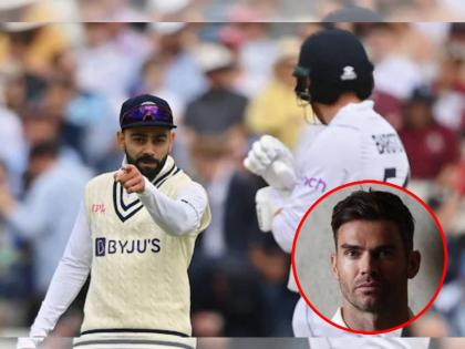 IND vs ENG : ‘When Will They Learn...’: James Anderdson Recalls Dressing Room Chat After Jonny Bairstow- Virat Kohli Episode at Edgbaston | Virat Kohli, IND vs ENG : "हे गप्प राहायला कधी शिकणार?", जॉनी बेअरस्टोला डिवचणाऱ्या विराट कोहलीबाबत जेम्स अँडरसनचं मोठं विधान