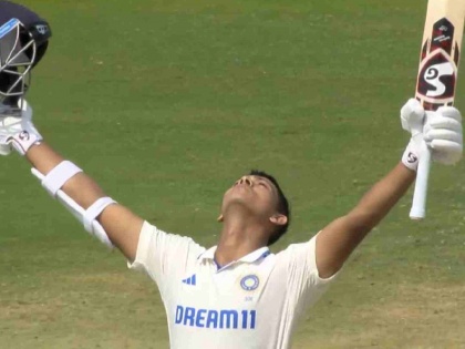 ind vs Eng 2nd test live score board  : 150 up for Yashasvi Jaiswal as he is carrying India's batting line-up on his shoulders against England in Vizag | १७ चौकार, ४ षटकार! दीडशे धावा करून यशस्वी जैस्वालचा पराक्रम; थेट ख्रिस गेलशी बरोबरी