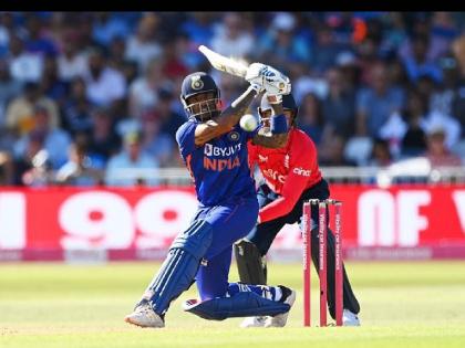 IND vs ENG 3rd T20I Live Updates :  Suryakumar Yadav brings up his maiden T20I hundred in style. He becomes the third Indian to score a 💯 against England in T20Is | Suryakumar Yadav, IND vs ENG 3rd T20I Live Updates : एकच वादा, सूर्या दादा! सूर्यकुमार यादवने झळकावले शतक, १७ चेंडूंत कुटल्या ७८ धावा 