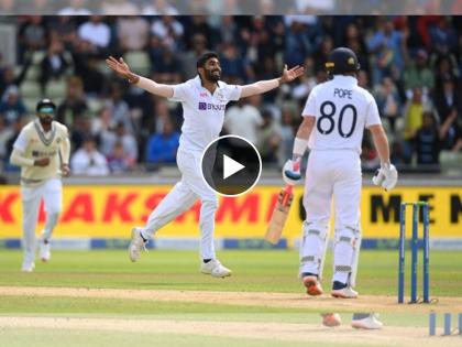 Ind vs Eng 5th Test Match Live scorecard : Jasprit Bumrah gets the opening breakthrough, what a ball by the captain, becomes 6th Indian bowler to take 100 Test wickets on SENA, Video  | Jasprit Bumrah, Ind vs Eng Live test Match : OMG! जसप्रीत बुमराहचा भन्नाट चेंडू, इंग्लंडच्या फलंदाजाला कळण्याआधीच उडाल्या बेल्स; 'SENA' देशांत नोंदवला विक्रम, Video 