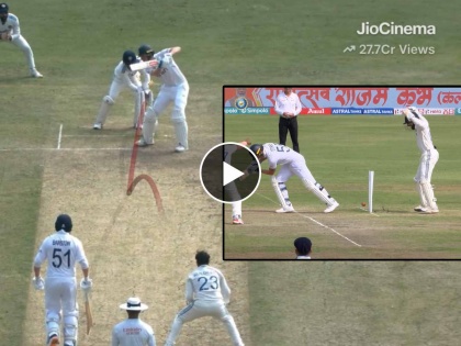 India vs England 4th Test Live Update Day 3 Marathi News : Kuldeep yadav gets two wickets, clean bowled to Zam crawly & ben stokes, England are 120-5 and lead by 166 runs, Video | IND vs ENG 4th Test : कुलदीपच्या फिरकीचे इंग्लंडला हादरे! झॅक क्रॉली, बेन स्टोक्सचे उडवले त्रिफळे; Video