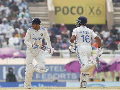 India vs England 4th Test Live Update Day 4 Marathi News : Dhruv Jurel ( 39) and Shubman Gill's ( 52) winning partnership, India beat England by 5 wickets and win series by 3-1  | IND vs ENG 4th Test : 'ध्रुव' तारा! शुबमन गिलसह भारताला विजयाचा मार्ग दाखवला; इंग्लडला नमवून जिंकली मालिका