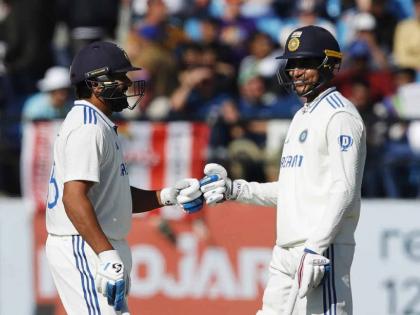 India vs England 5th Test Live update Day 2 : Rohit sharma hit century, 12th Test Hundreds for him, Shubman Gill on line, Team india take lead | रोहित शर्मा अन् शुबमन गिल यांचे पाठोपाठ शतक, दोघांच्या सेंच्युरीने भारताकडे मजबूत आघाडी