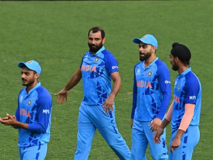 T20 World Cup, IND vs NZ : It's raining here at The Gabba currently, Cut off time for a 5 over-a-side game is 8.46 PM (4.16 PM IST) | T20 World Cup, IND vs NZ : भारत-न्यूझीलंड सामना रद्द होण्याच्या मार्गावर, समोर आले महत्त्वाचे अपडेट्स 