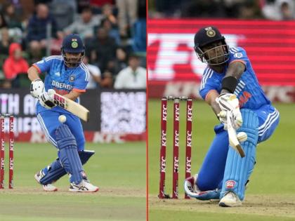 IND vs SA 2nd T20I : Suryakumar Yadav ( 56) , MAIDEN T20I FIFTY BY RINKU SINGH & Tilak Verma 29 runs, India 180-7, rain stop played  | सूर्याकुमार यादव, रिंकू सिंग यांचे अर्धशतक; दक्षिण आफ्रिकेच्या मदतीला २०व्या षटकात पाऊस आला