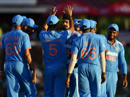 IND vs SA 3rd ODI Live Marathi : KL Rahul join Virat Kohli as a victorious captain in South Africa, India won ODI series by 2-1 | KL Rahul ची विराटशी बरोबरी! संजू सॅमसनचे शतक अन् अर्शदीपचा मारा, भारताचा मालिका विजय