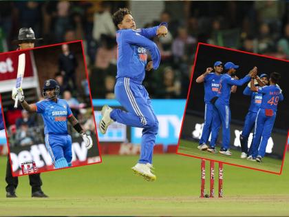 India vs South Africa 3rd T20I Live Marathi : FIVE WICKET HAUL BY KULDEEP YADAV, India won by 106 runs, level the series 1-1  | कुलदीप यादवच्या ५ विकेट्स, सूर्यकुमार यादवचे विक्रमी शतक; भारताने मालिका बरोबरीत सोडवली