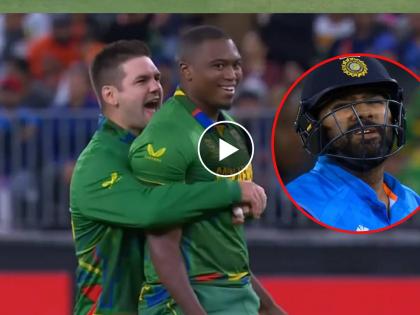 T20 World Cup, IND vs SA Live : Rohit Sharma ( 15),KL Rahul (9), Virat Kohli ( 12) Out, Two wickets in the over for Lungi Ngidi, India 3-41, Watch Video  | T20 World Cup, IND vs SA Live : Lungi Ngidi ने ५ चेंडूंत दोन्ही ओपनर्सना बाद केले, त्यानंतर विराट कोहलीलाही गंडवले, video