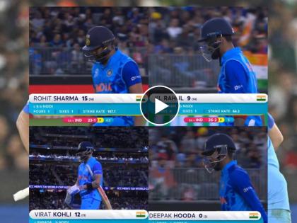 T20 World Cup, IND vs SA Live : Lungi Ngidi has picked up 4 wickets, India 5 down for 49; Virat Kohli completed 1000 runs in the T20 World Cup history, Video  | T20 World Cup, IND vs SA Live : Virat Kohli चा रेकॉर्ड! Lungi Ngidiने चार विकेट्स घेत निम्मा संघ ४९ धावांत माघारी पाठवला, Video 