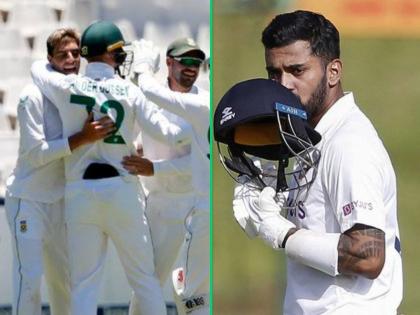 IND vs SA, 2nd Test Live Updates : Fifty for KL Rahul on his Test captaincy debut, Ravi Ashwin's 46 runs, India have been bowled out for 202 | IND vs SA, 2nd Test Live Updates : कर्णधार लोकेश राहुल अन् आर अश्विननं लाज राखली, तरीही टीम इंडियानं पहिल्या डावात शरणागती पत्करली 