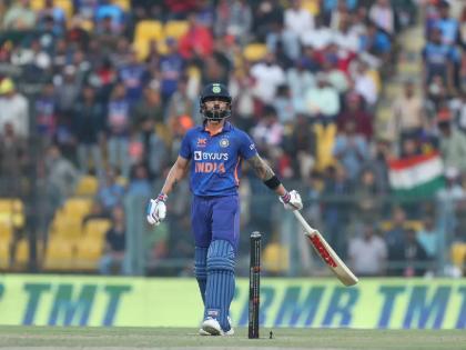 IND vs SL, 1st ODI Live : Hundred by Virat Kohli in just 80 balls;73rd in international, 45th in ODIs, surpassed Sachin Tendulkar to have most centuries against Sri Lanka in ODIs | IND vs SL, 1st ODI Live : विराट कोहलीने खणखणीत शतक झळकावले, सचिन तेंडुलकरलाही इतक्या वेगाने हा विक्रम नाही जमला