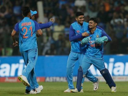 IND vs SL 2nd T20I Live : Rahul Tripathi and Arshdeep Singh replace Sanju Samson and Harshal Patel, India won the toss and opted to field first | IND vs SL 2nd T20I Live : ऋतुराजचे रेकॉर्ड चांगले असूनही हार्दिकने त्याला वगळले; भारताने Playing XI मध्ये दोन बदल केले 